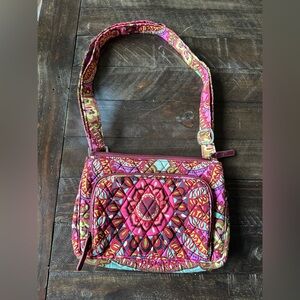 Vera Bradley Little Hipster Crossbody Purse in Resort Medallions